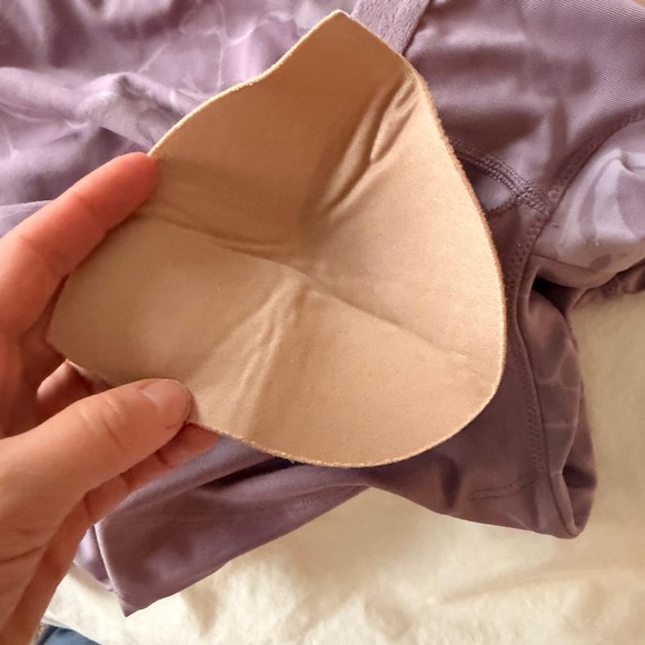 All in motion lavender sports bra crop top size S - Picture 4 of 4